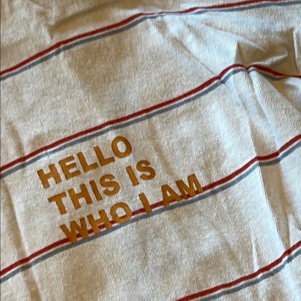 BONMOT Striped ORGANIC Long Sleeve Top ~ HELLO THIS IS WHO I AM!